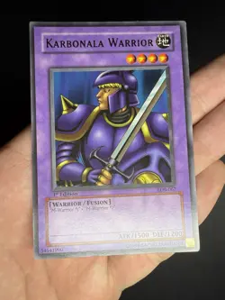 YuGiOh! KARBONALA WARRIOR - 1ST EDITION - LOB-067 Vintage! NM - Image 5