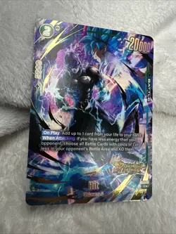 Hit FS10-12 Bonus Pack Gold Alternate Art Dragon Ball Legends Card - Image 2