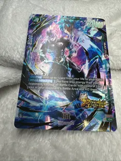 Hit FS10-12 Bonus Pack Gold Alternate Art Dragon Ball Legends Card - Image 4