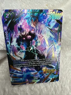 Hit FS10-12 Bonus Pack Gold Alternate Art Dragon Ball Legends Card - Image 5