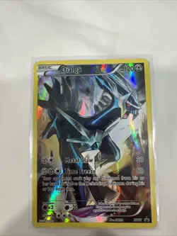 Dialga XY77 Full Art Holo Ultra Rare Black Star Promo Pokemon TCG Card - Image 1