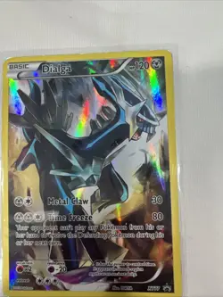 Dialga XY77 Full Art Holo Ultra Rare Black Star Promo Pokemon TCG Card - Image 2