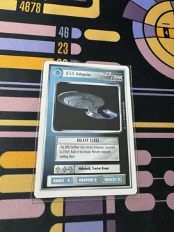 Star Trek Premiere CCG USS Enterprise WB Card Alpha 1994 - Image 1