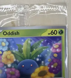 Oddish SVP 102 Promo Card Path To The Peak Pokemon Scarlet and Violet-Sealed - Image 4