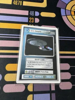 Star Trek Premiere CCG USS Enterprise WB Card Alpha 1994 - Image 1