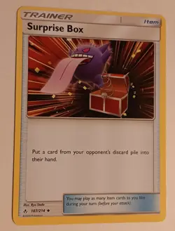 Surprise Box 187/214 Unbroken Bonds Gengar Pokemon Card - Image 2