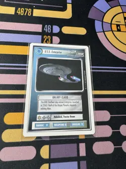 Star Trek Premiere CCG USS Enterprise WB Card Alpha 1994 - Image 1