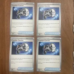 (4) Pokemon TCG Counter Catcher Paradox Rift 160/182 Regular Uncommon Card - Image 1