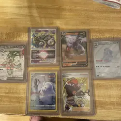 Pokemon Tcg 6 Card Lot Full Arts And IR All NM - Image 1