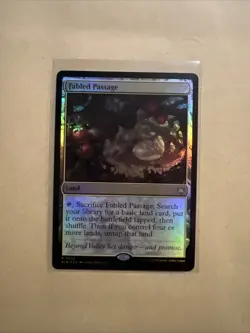 MTG Fabled Passage BLB 0252 R NM FOIL - Image 1