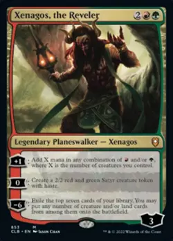 Xenagos, the Reveler - Commander Legends Battle for Baldur's Gate - MTG - Image 1