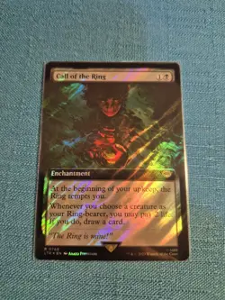 MTG LOTR Call of the Ring EXTENDED ART 💥SURGE FOIL💥 #766 Lord Rings Magic - Image 1