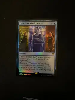 Quantum Misalignment #52 *FOIL* [Doctor Who] Magic MTG Cards NM - Image 1