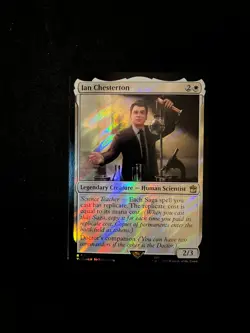 Ian Chesterton (Surge 627) FOIL [Doctor Who] Magic MTG Cards NM - Image 1