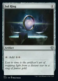 Sol Ring - Commander Legends: Battle for Baldur's Gate - MTG - Image 1