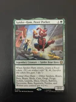 Spider-Ham Peter Porker - Mtg: Marvel's Spider-Man Regular Rare 114 - Image 1