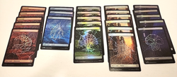 MTG Spider Man Full Art Foil Lands Batch (24 lands) - Image 1