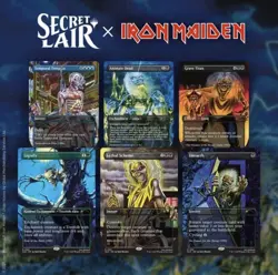 MTG Secret Lair PRESALE Iron Maiden: Album Art Non Foil Confirmed Order! - Image 1