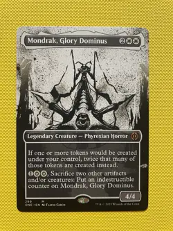 Mondrak, Glory Dominus (Showcase) Phyrexia: All Will Be One Regular 299 MTG - Image 1