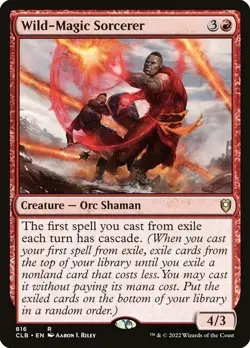 Wild-Magic Sorcerer - Commander Legends: Battle for Baldur's Gate - MTG - Image 1