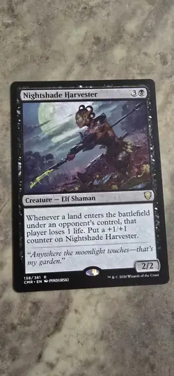 Nightshade Harvester Commander Legends Regular Creature Rare MTG - Image 1