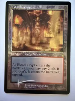 MTG: Blood Crypt FOIL Retro Frame 397 Ravnica Remastered RVR- NM - Image 1