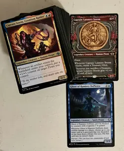 Pirate Commander Deck MTG Captain Storm Pirate Tribal Red Blue 100 Card Custom - Image 1
