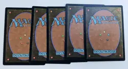 Lot of 5 MTG Magic the Gathering Land Stone Quarry 2018 Wizards of the Coast - Image 2