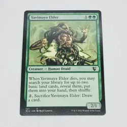 Yavimaya Elder 147 Magic The Gathering Trading Card MTG Tc7 - Image 1