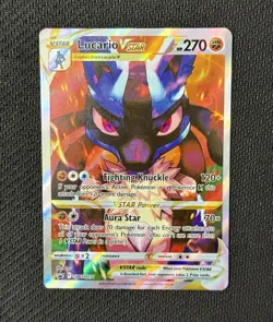 Pokemon TCG Lucario VSTAR SWSH291 Sword & Shield: Crown Zenith ETB Promo NM - Image 1