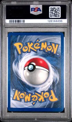 2001 POKEMON PROMO TOP DECK MAGAZINE W WIZARDS GOLD STAMP BROCK'S VULPIX PSA 9 - Image 2