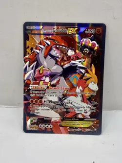 Team Magma's Groudon EX 15/34 Double Crisis Holo Pokemon TCG - Image 1