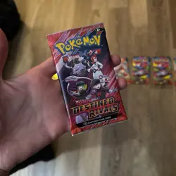 pokemon mega evolution destined rival and white flare random art sealed packs - Image 3