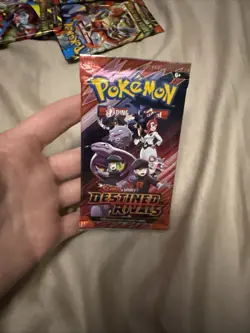 pokemon mega evolution destined rival and white flare random art sealed packs - Image 5