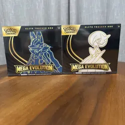 Pokemon Mega Evolution Elite Trainer Box ETB Set of 2 Sealed Wave 1 ON HAND - Image 1