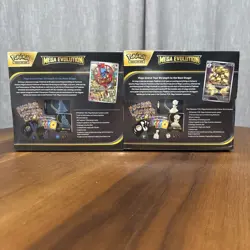 Pokemon Mega Evolution Elite Trainer Box ETB Set of 2 Sealed Wave 1 ON HAND - Image 3