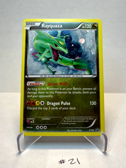 Pokemon Rayquaza XY64 - Black Star Promo, Cosmos Holo - Image 1