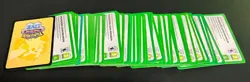 57 Pokemon TCG Online Live Mega Evolution Code Cards Codes - SENT PHYSICALLY - Image 1