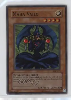Maha Vailo Unlimited YuGiOh Magic Ruler Booster #MRL-012 2002 - Image 1