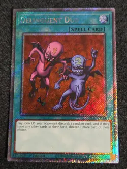 Delinquent Duo - RA04-EN114 - Platinum Secret Rare - 1st Edition - YuGiOh - (NM) - Image 1