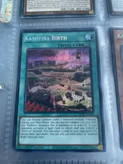 Kashtira Birth MP23-EN200 1st Edition Prismatic Secret Rare Yugioh - Image 1