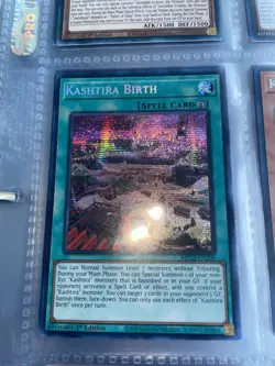 Kashtira Birth MP23-EN200 1st Edition Prismatic Secret Rare Yugioh - Image 2