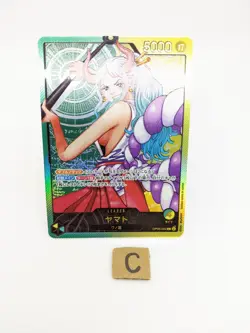 Y1amato OP06-022 L Promo Gold Text Lecafig WEEKLY Jump ONE PIECE Card Japanes /A - Image 1