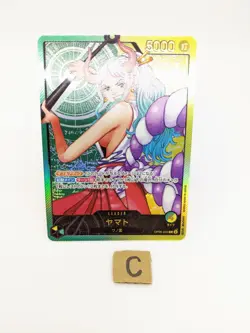 Y1amato OP06-022 L Promo Gold Text Lecafig WEEKLY Jump ONE PIECE Card Japanes /A - Image 2