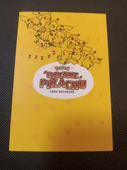 Pikachu Cracked Ice Gold HOLO Electric Pikachu CARD- FOSSIL MUSEUM POKEMON Peru - Image 2