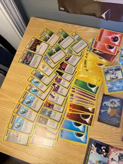 200 Plus WOTC POKEMON cards Rare lot vintage Including 8 Holos READ DESCRIPTION - Image 4