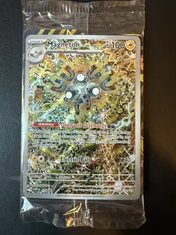 Pokemon Magneton 159 Sv: Scarlet & Violet Promo Cards Holo - Sealed - Image 1