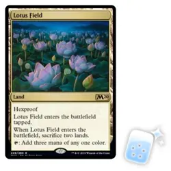 LOTUS FIELD Core Set 2020 M20 Magic MTG MINT CARD - Image 1