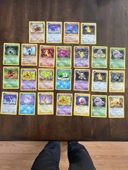 Pokemon Card Lot - 25 Vintage Cards 1999 - Team Rocket Set WOTC - Image 1