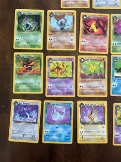 Pokemon Card Lot - 25 Vintage Cards 1999 - Team Rocket Set WOTC - Image 2